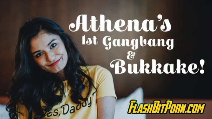 Athena's 1st Gangbang, Bukkake