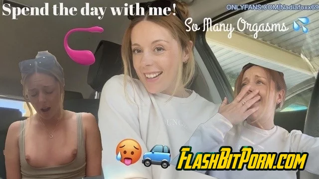 Orgasm Vlog Day!! Join me for a full day of public lush fun, BTS and so much cumming!