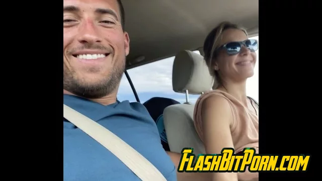 Fun Flirty Handjob Driving Through the Country - Kate Marley