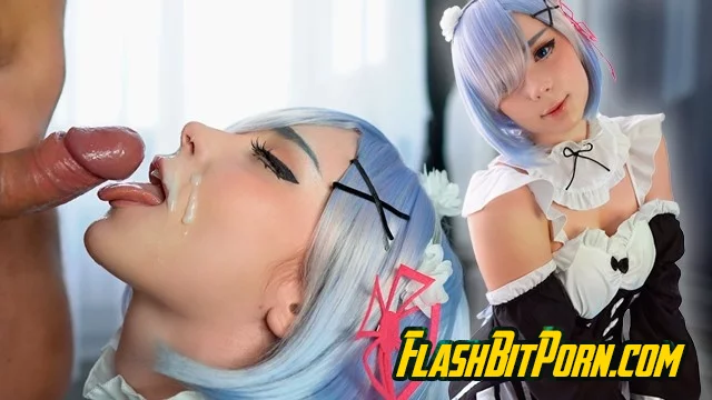 Sexy Maid Rem Sucks and Hard Fucks First Time with Subaru to Cum in Mouth - Cosplay re:Zero