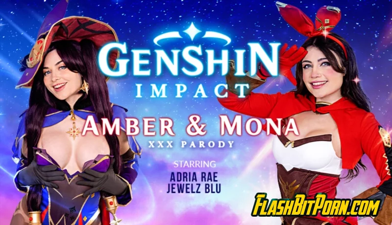 Genshin Impact Porn Parody: Amber And Mona